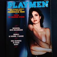 PLAYMEN LUGLIO 1992 - FRANCESCA NERI SHARON STONE