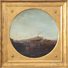 Jacob Philipp Hackert (seguace di), Veduta