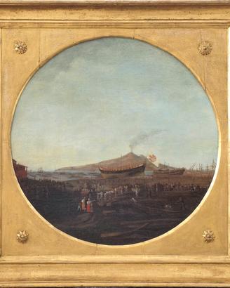 Jacob Philipp Hackert (seguace di), Veduta