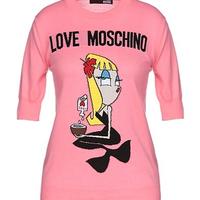 Maglioncino Rosa Love Moschino Donna Taglia S (40)