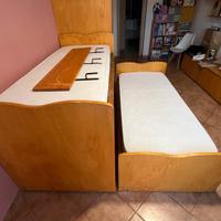 DOPPIO LETTO E SCRIVANIA LIBRERIA
