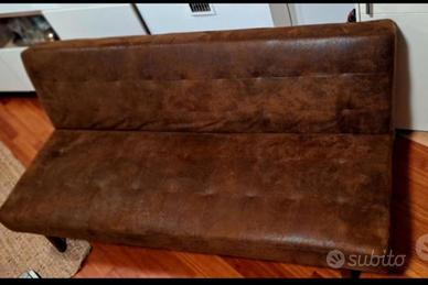 Divano clic-clac 2 posti Maison du Monde ecopelle