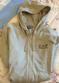 FELPA CON CAPPUCCIO  EMPORIO ARMANI 