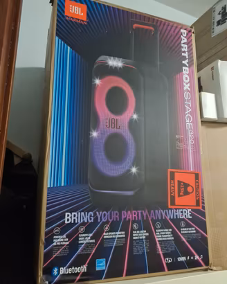 Scatola originale JBL Party Box Stage 320