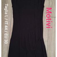 Vestito da donna, colore nero, brand Motivi, L
