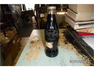 Rara bottiglia cola anni 40 in vetro