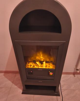 Stufa elettrica ventilata Klarstein effetto fiamma