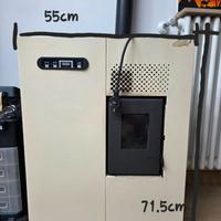 Stufa a pellet camilla 5 kw con tubi