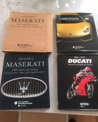 Libri Maserati-Lamborghini-Ducati
