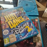 3 giochi Wiiu Just dance, ZombiU e 50 gratis games