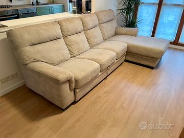 Divano letto angolare con penisola - Dondi salotti