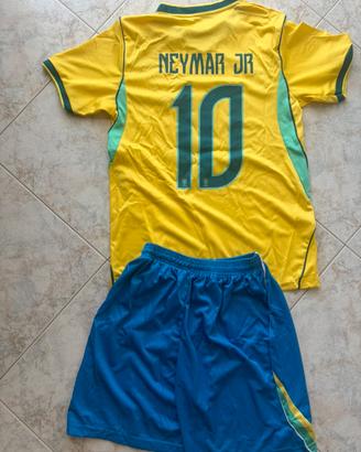 Completo neymar casa brasile mondiale