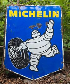 Insegna Tabella Smaltata Michelin