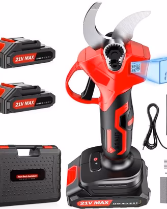 XIAZIR Forbici da Potatura Elettriche a Batteria 3