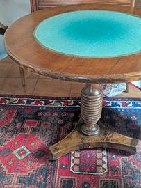 tavolo da gioco antico autentico