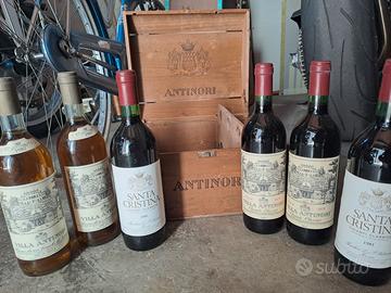 Vino Antinori cassetta