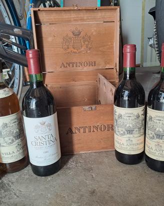 Vino Antinori cassetta