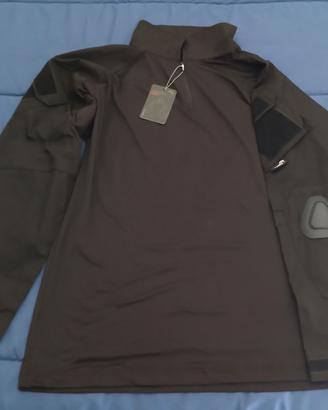 Uniforme completa softair combat nera XXL