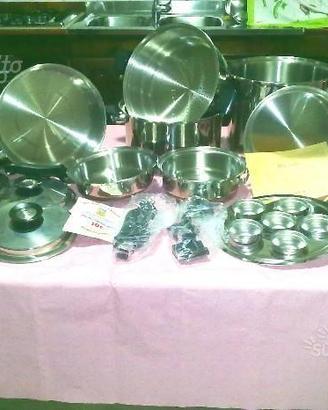 Batteria di pentole HOLLYDEA CUKUWARE made in USA