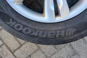 Gomme estive M+S con cerchio in lega