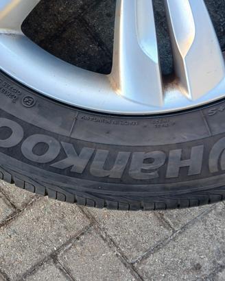 Gomme estive M+S con cerchio in lega