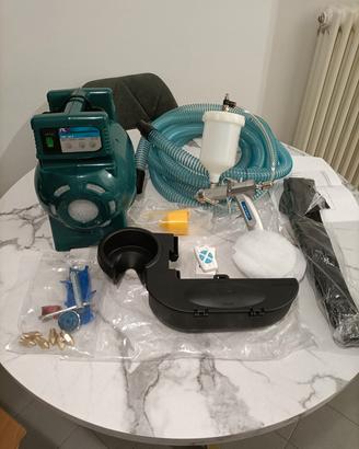 Kit Turbina TMR 150E 1500 Watt con Aerografo e Ace