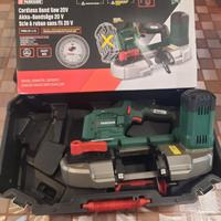 seghetto a nastro e flessibile angolare parkside 