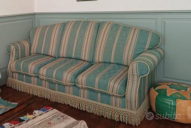 Divano stile classico 3 posti