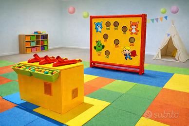 Cannoncini Spara Palline per Bambini per Ludoteche
