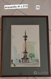 Acquerello Aldo Fornoni 