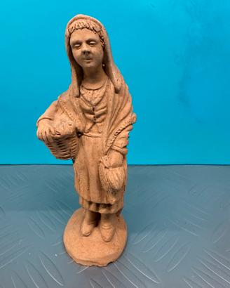 Statuetta di terracotta fatta a mano