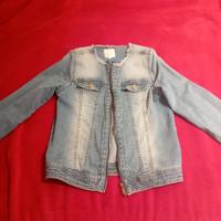 giubbino jeans bambina 