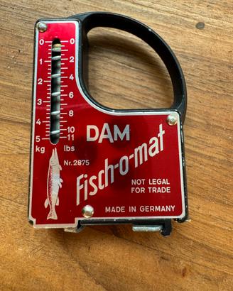 Bilancia da pesca vintage DAM Fisch-o-mat