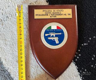 crest Polizia centro perfezionamento tiro nettuno