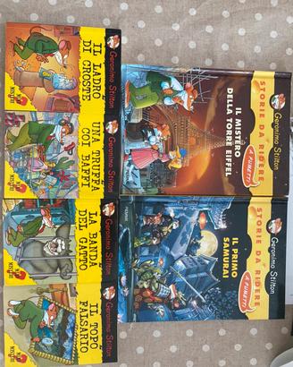 Set Libri Stilton Mini Misteri e Storie da ridere