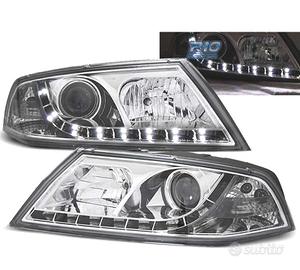 FARI SKODA OCTAVIA 2 04-08 XENON LUCE DIURNA LED C