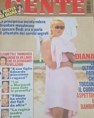 Settimanale GENTE Lady Diana
