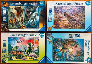 Puzzle dinosauri