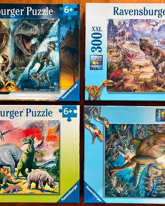 Puzzle dinosauri