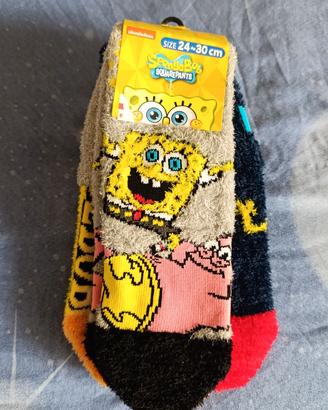 3 paia calzini Spongebob nuovi!