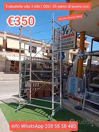 trabattello alto 3.6 MT base 100x155