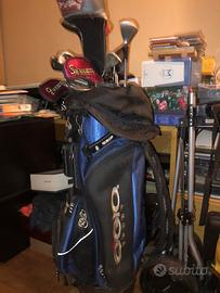 Sacca golf completa e carrellino