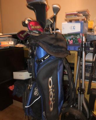 Sacca golf completa e carrellino