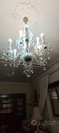lampadario cristallo di  Bohemia