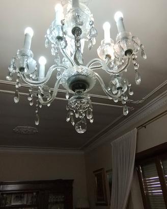 lampadario cristallo di  Bohemia