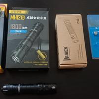 Torcia Nitecore MH12S P12GTS Wuben C3