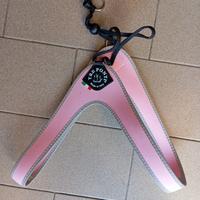 Guinzaglio cane rosa 