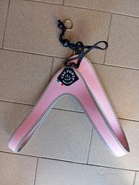 Guinzaglio cane rosa 