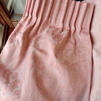 2 teli tenda stoffa damascata già cuciti