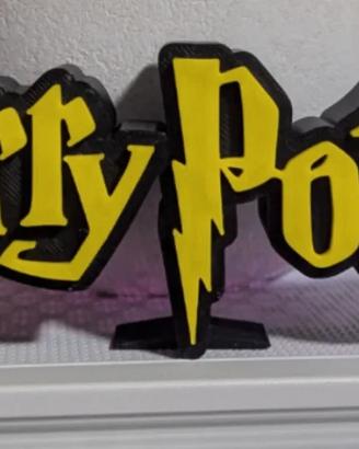 Logo Harry Potter in Plastica 3D